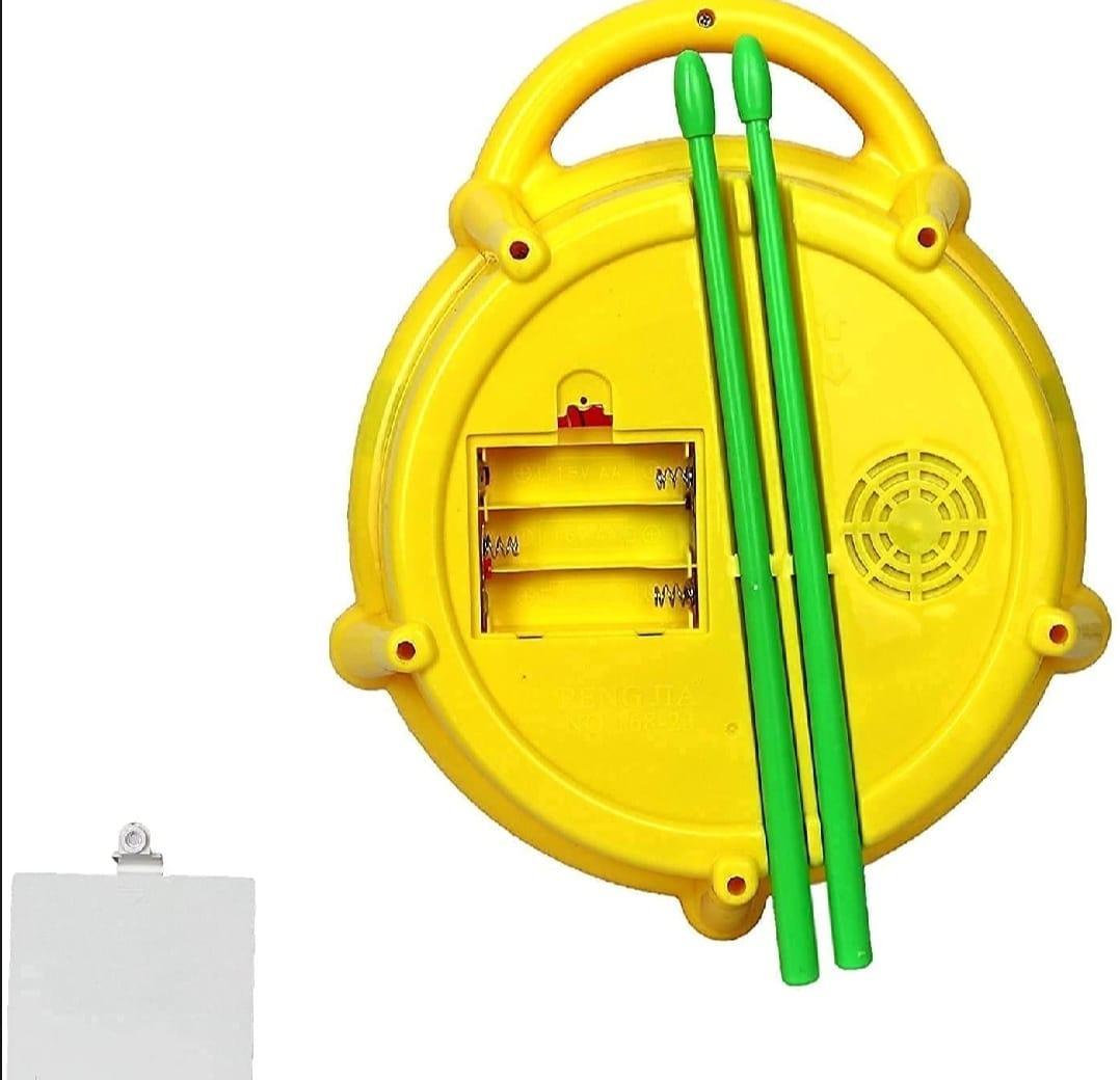 3D Flash Drum for Kids with 9 Songs & Lights - Image 2