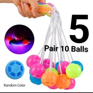 Lato Clacker Balls Multicolor Plastic Kids Toy