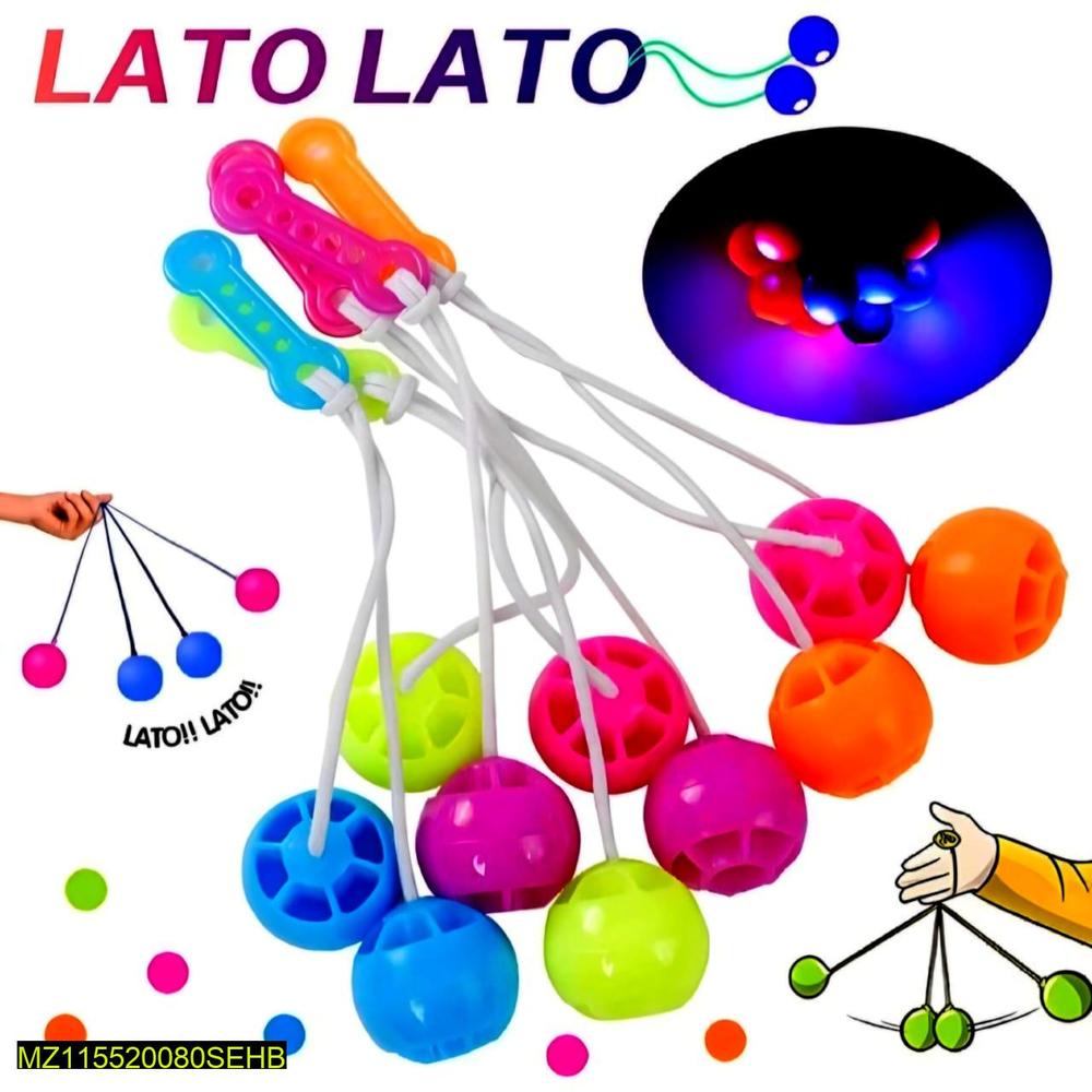 Lato Click Clacker Balls 12 Pack Multicolor Kids Toy - Image 8