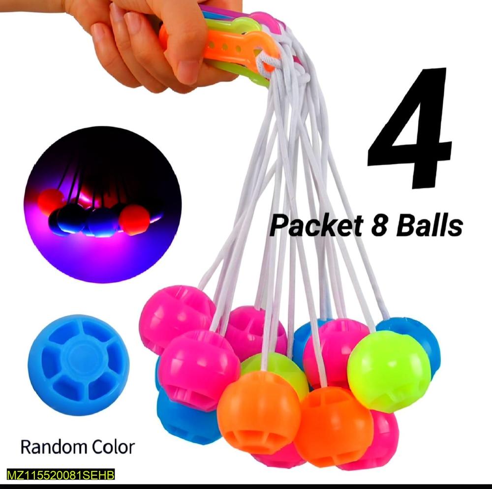 Multicolor Clacker Balls for Kids Playtime - Image 9