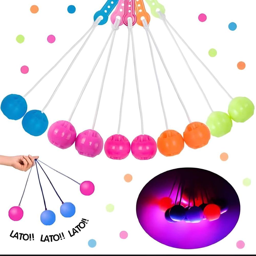 Multicolor Clacker Balls for Kids Playtime - Image 5
