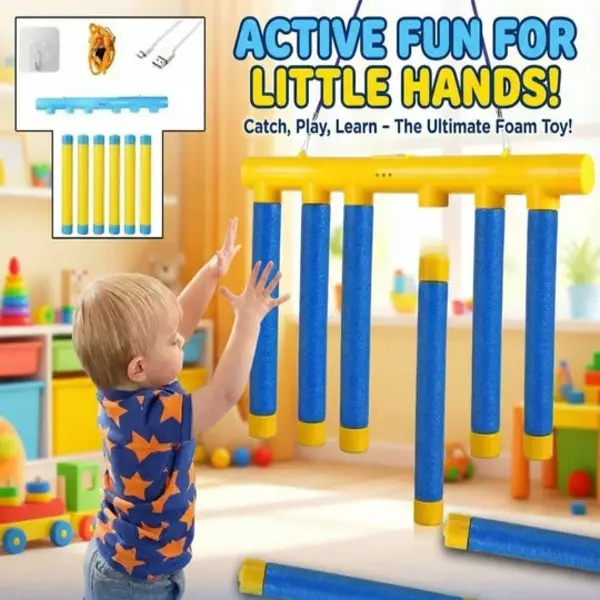 Hand Speed Challenge Game for Kids – Quick Reaction Catching Game – Hand-Eye Coordination Training Toy – Indoor Family Game - Image 3
