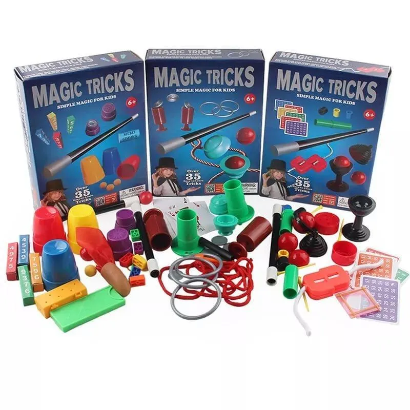 Magic Tricks Kit for Kids Safe Plastic Multicolor - Image 3