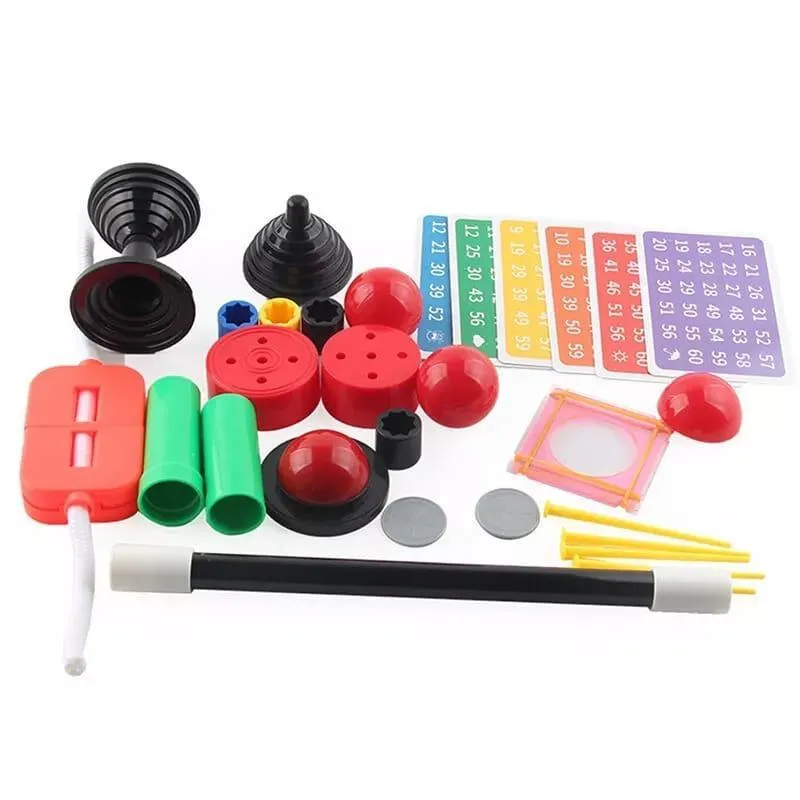 Magic Tricks Kit for Kids Safe Plastic Multicolor - Image 4