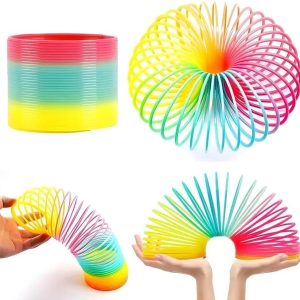 Rainbow Spring Toy for Kids & Adults, Pack of 2