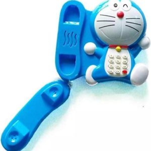 Doraemon Telephone Toy Blue Educational Playset